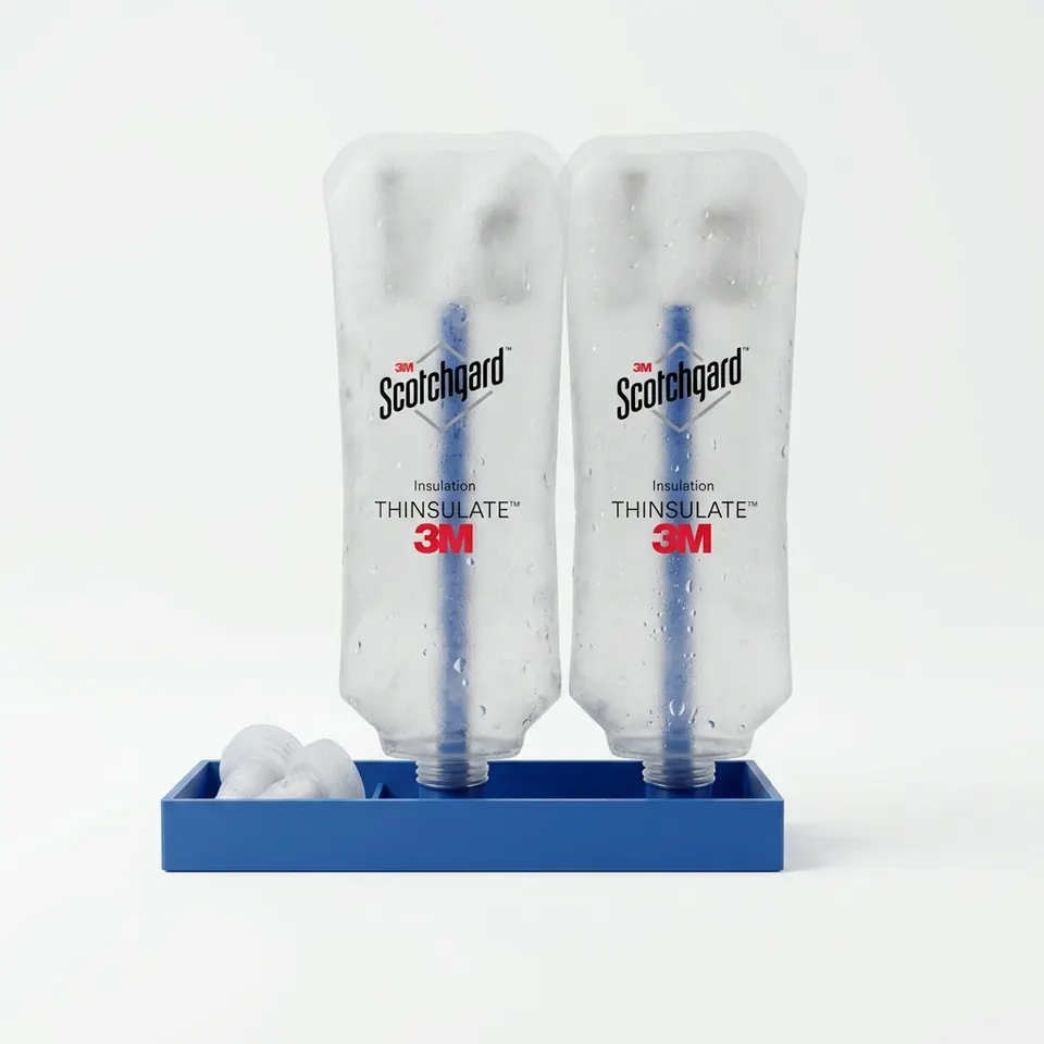 Evara3D Soft Flask Drying Stand with two flasks drying — Instagram @evara3d